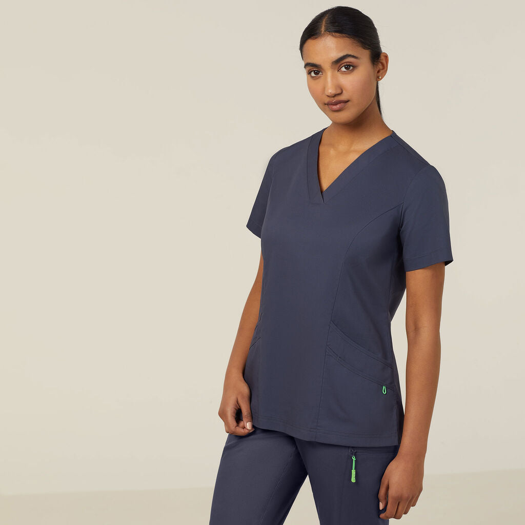 NNT CATULM Next-gen Antibacterial Florence Scrub Top