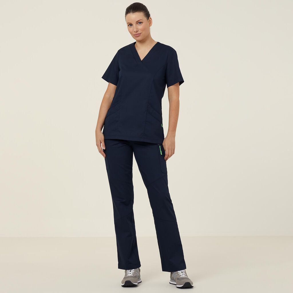 NNT CATULM Next-gen Antibacterial Florence Scrub Top