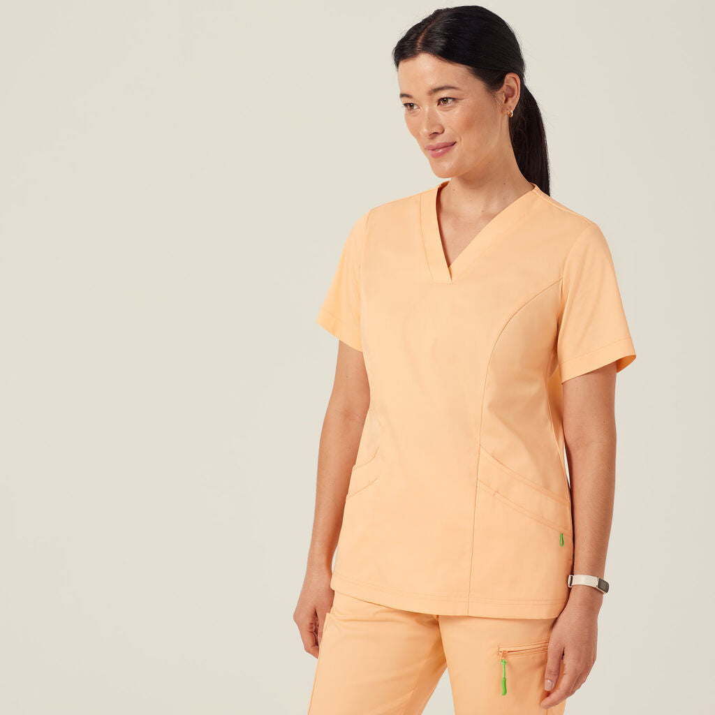 NNT CATULM Next-gen Antibacterial Florence Scrub Top