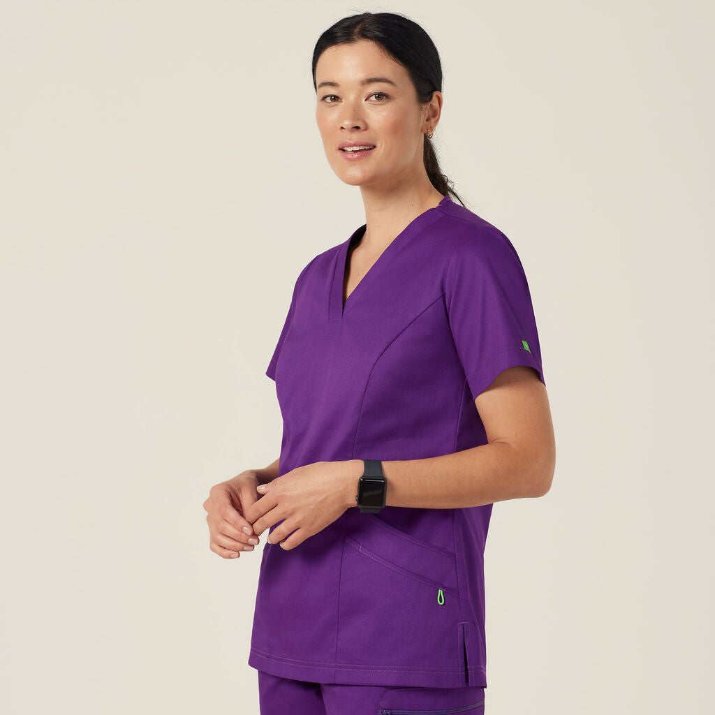 NNT CATULM Next-gen Antibacterial Florence Scrub Top