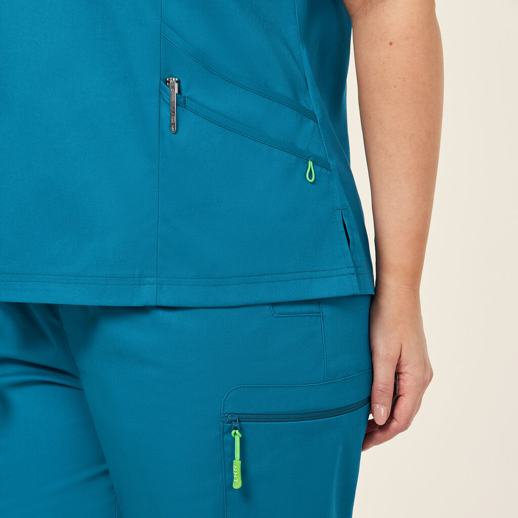 NNT CATULM Next-gen Antibacterial Florence Scrub Top