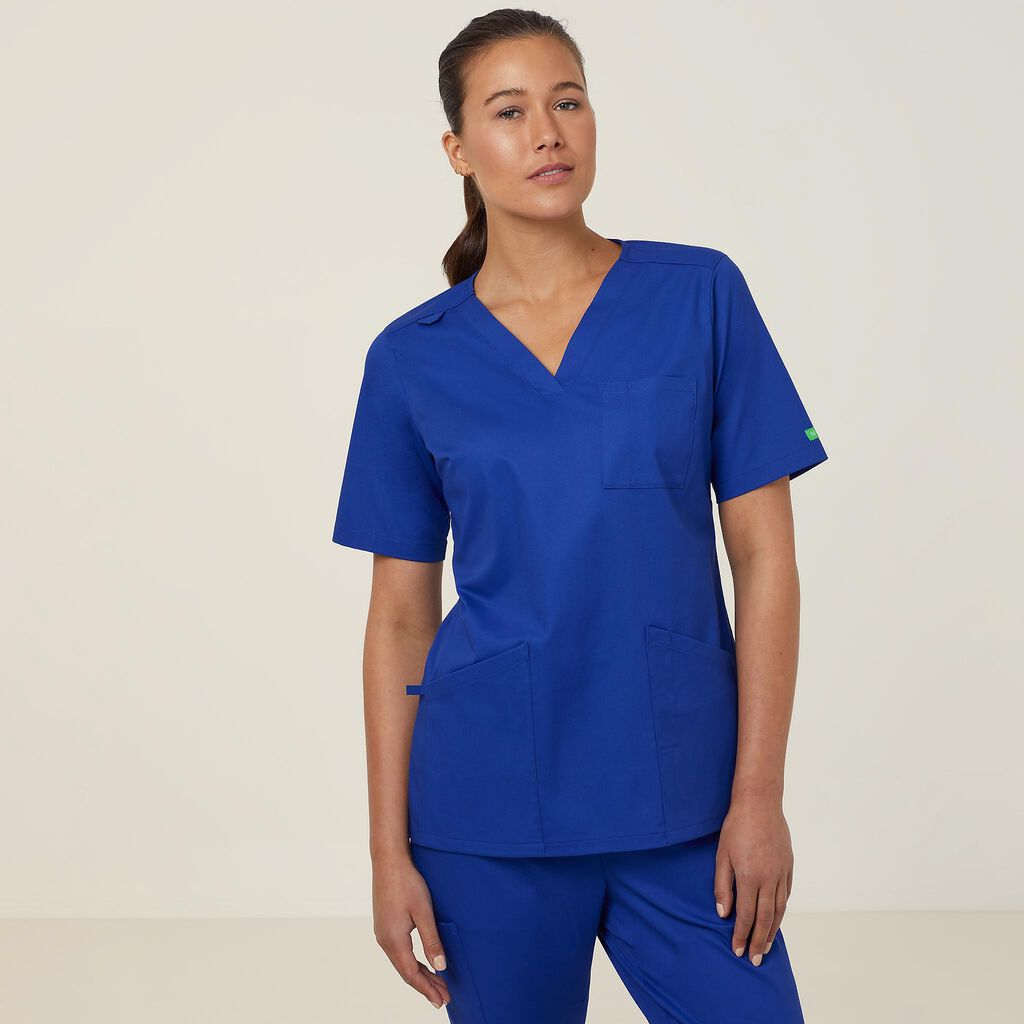 NNT CATUMN Vital Antibacterial Mayo Scrub Top