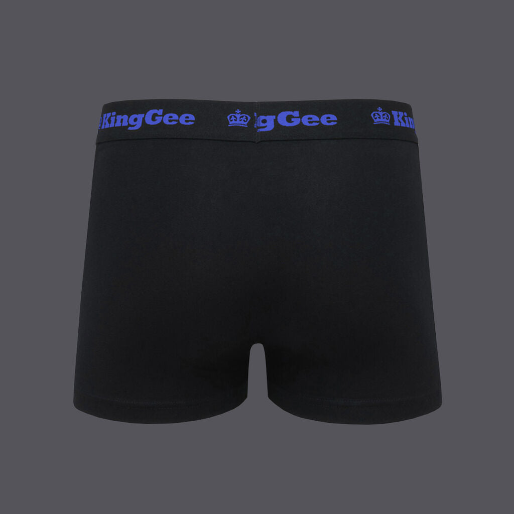 KingGee K09023 King Gee Cotton Trunk 3 Pack-Black