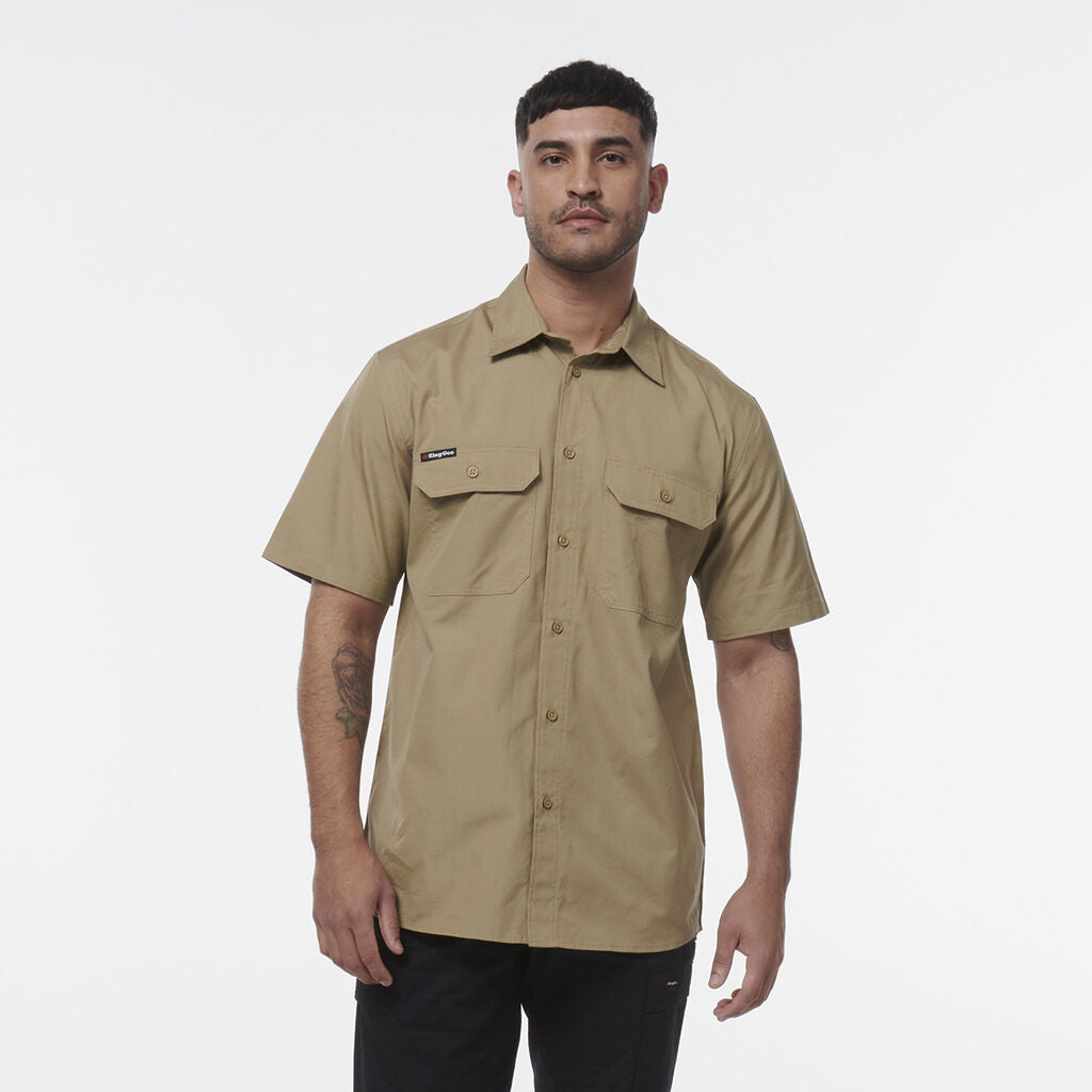 KingGee K14030 Workcool Vented Shirt Short Sleeve