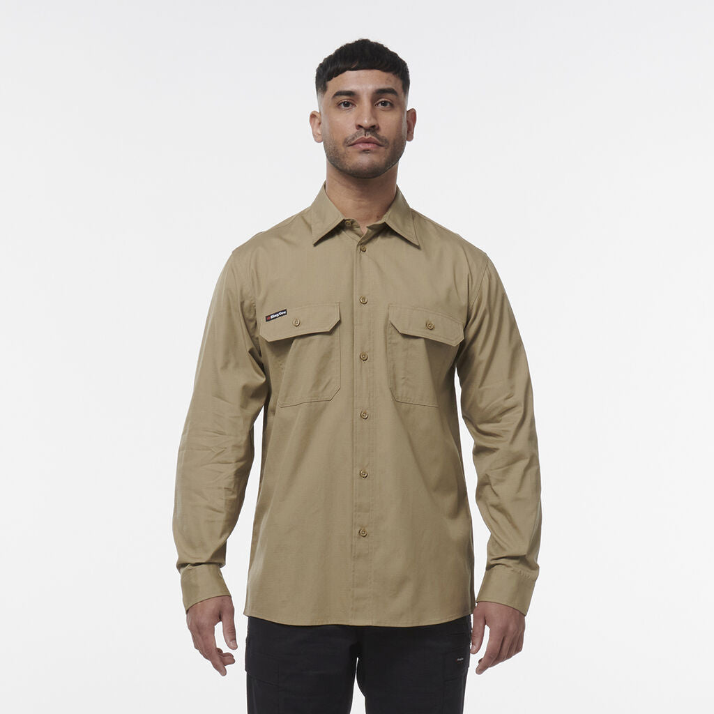 KingGee K14031 Men's Workcool Vented Shirt Long Sleeve