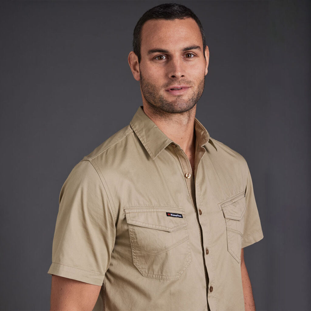 Kinggee K14355 Tradie Shirt S/S