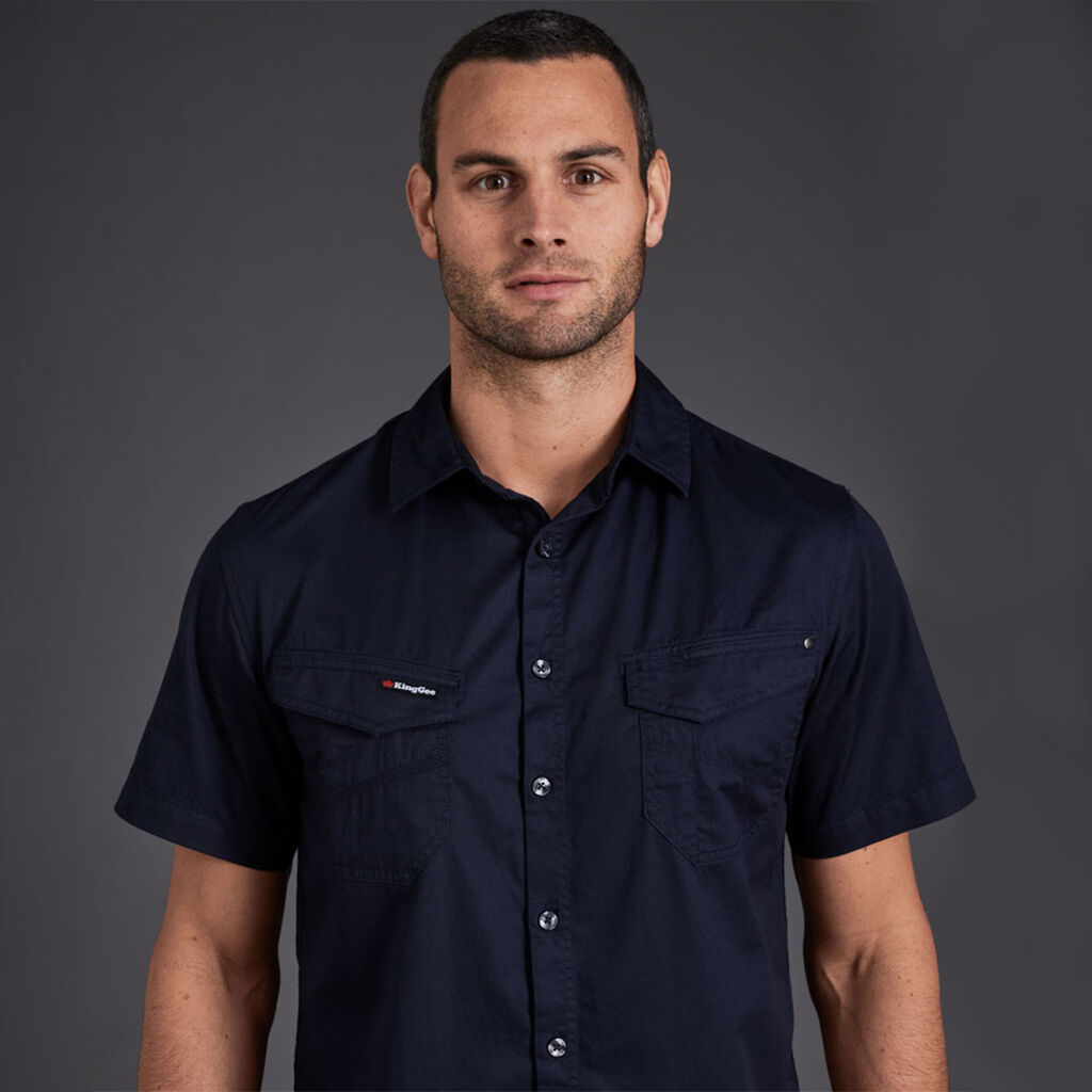 Kinggee K14355 Tradie Shirt S/S