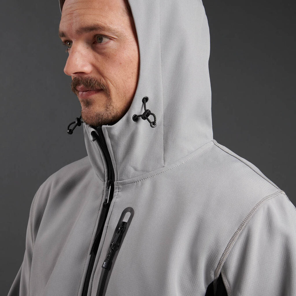 KingGee K15006 Trademark Hybrid Hoodie-Stone Grey