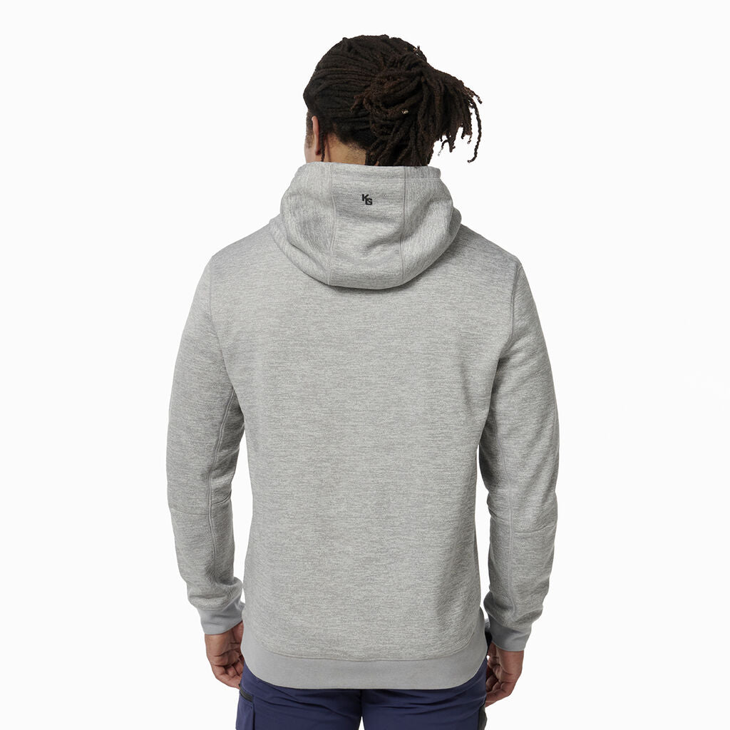 KingGee K15014 Trademark Tech Hoodie-Grey Marle