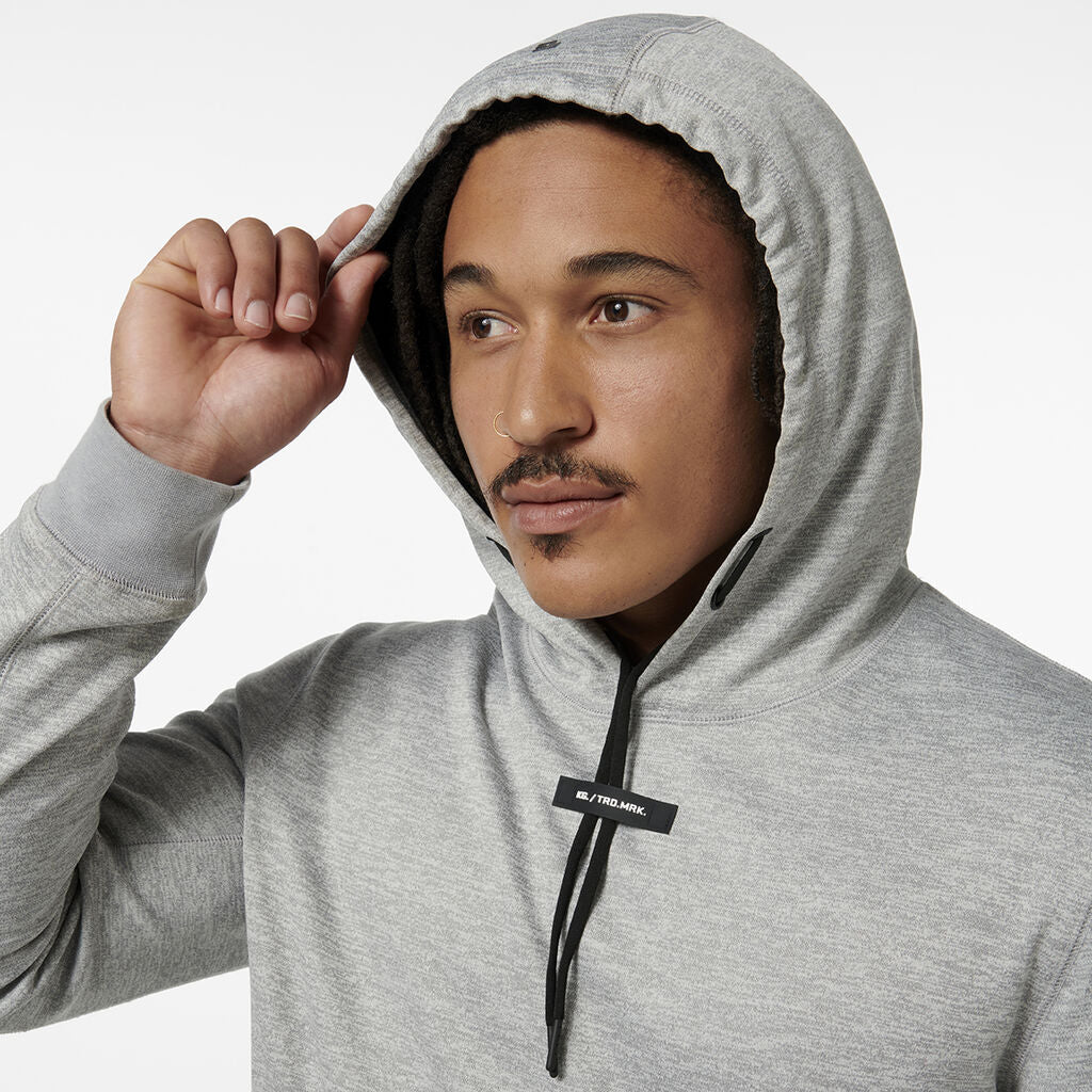 KingGee K15014 Trademark Tech Hoodie-Grey Marle