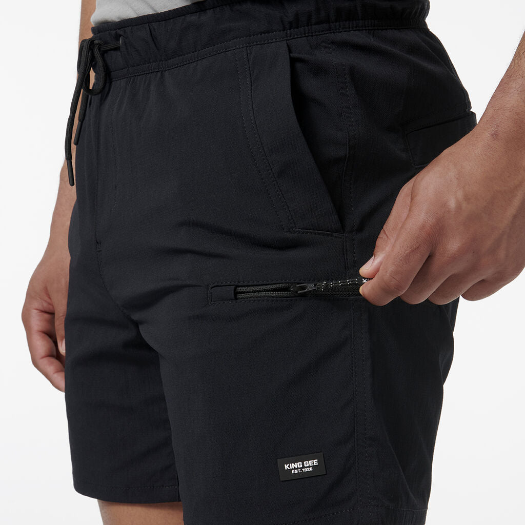 KingGee K17009 Trademark Elastic Short