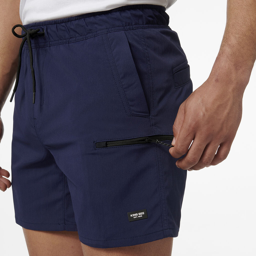 KingGee K17009 Trademark Elastic Short