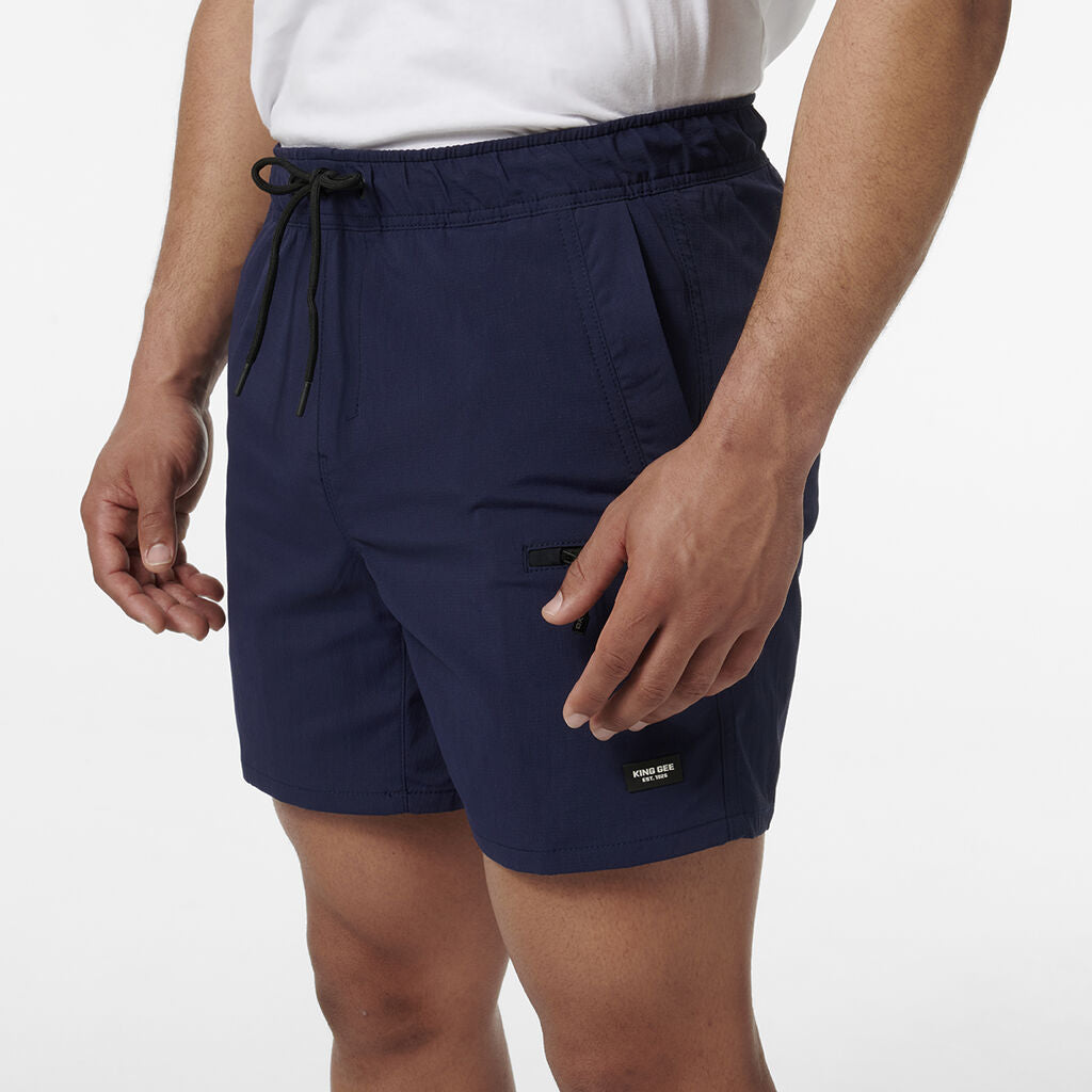 KingGee K17009 Trademark Elastic Short