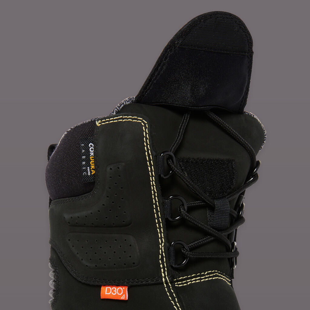 KingGee K27174 Bennu Rigger Safety Boots-Black