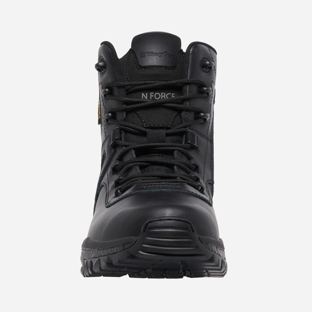 KingGee K27183 N Force Hybrid 6 Inch Men's Black Non Safety Boots