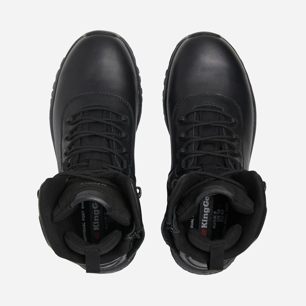 KingGee K27184 N Force Hybrid 8 Inch Men's Black Non Safety Boots