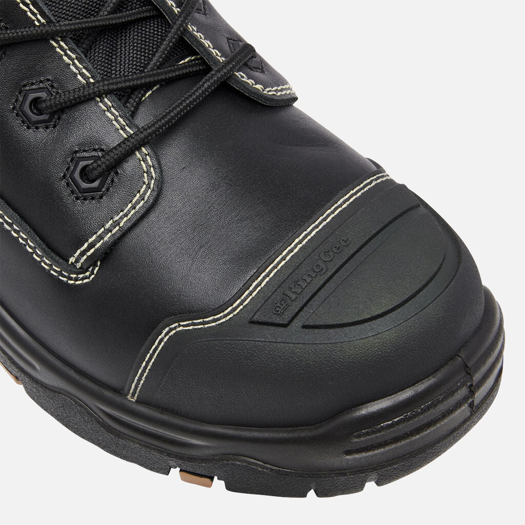 KingGee K27996 ONYX 8Z Puncture-Resistant Work Boot - Black