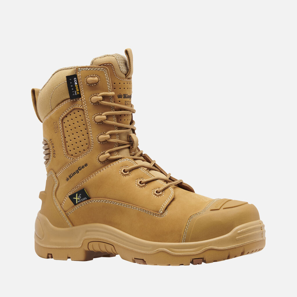 KingGee K27997 ONYX 8Z Puncture-Resistant Work Boot - Wheat