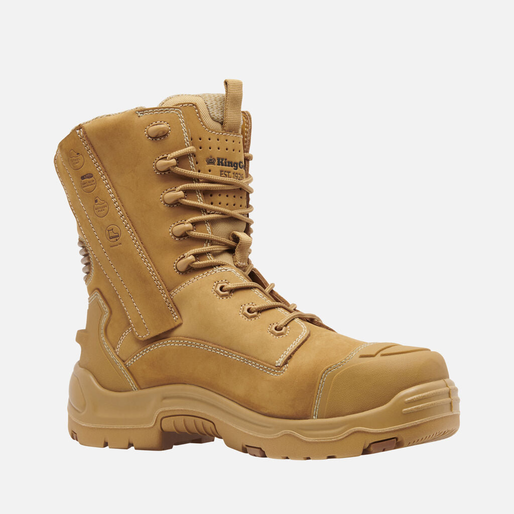 KingGee K27997 ONYX 8Z Puncture-Resistant Work Boot - Wheat