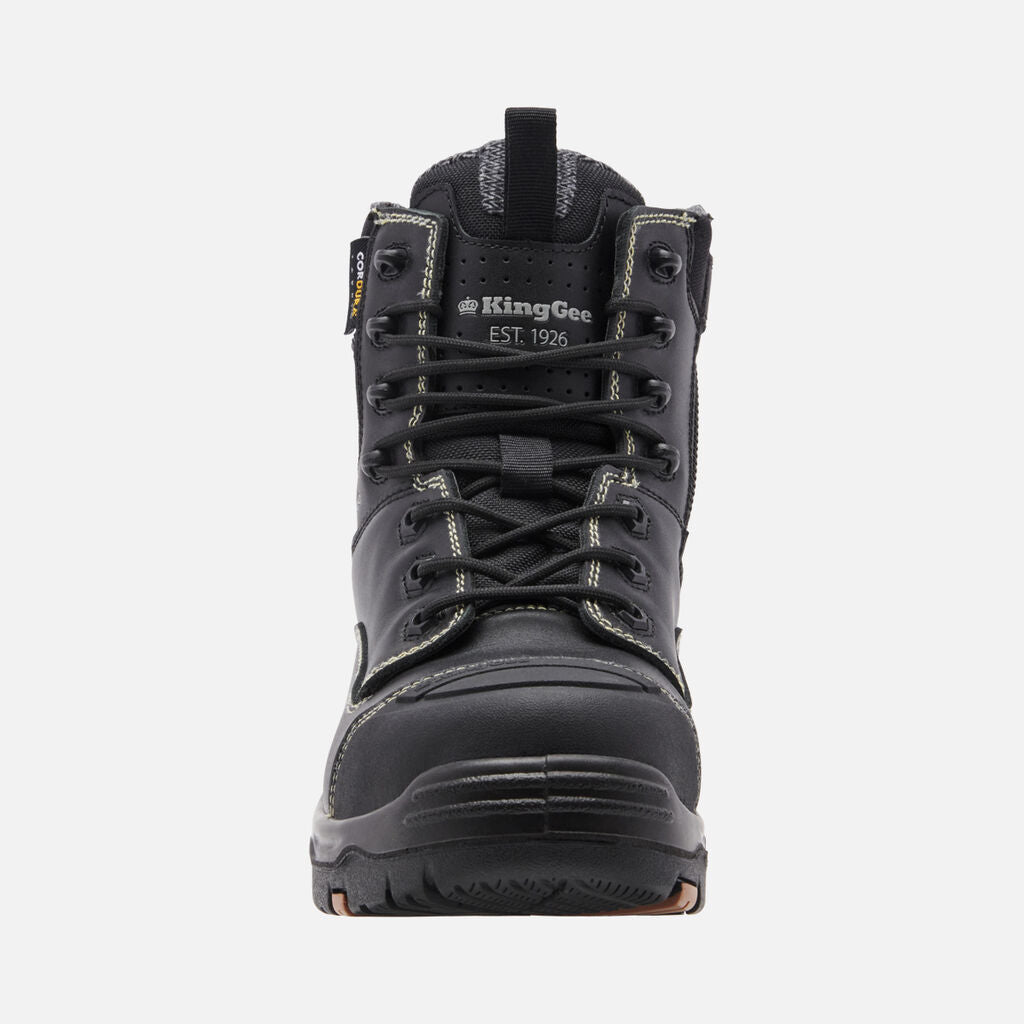 KingGee K27998 ONYX 6Z Puncture-Resistant Work Boot - Black