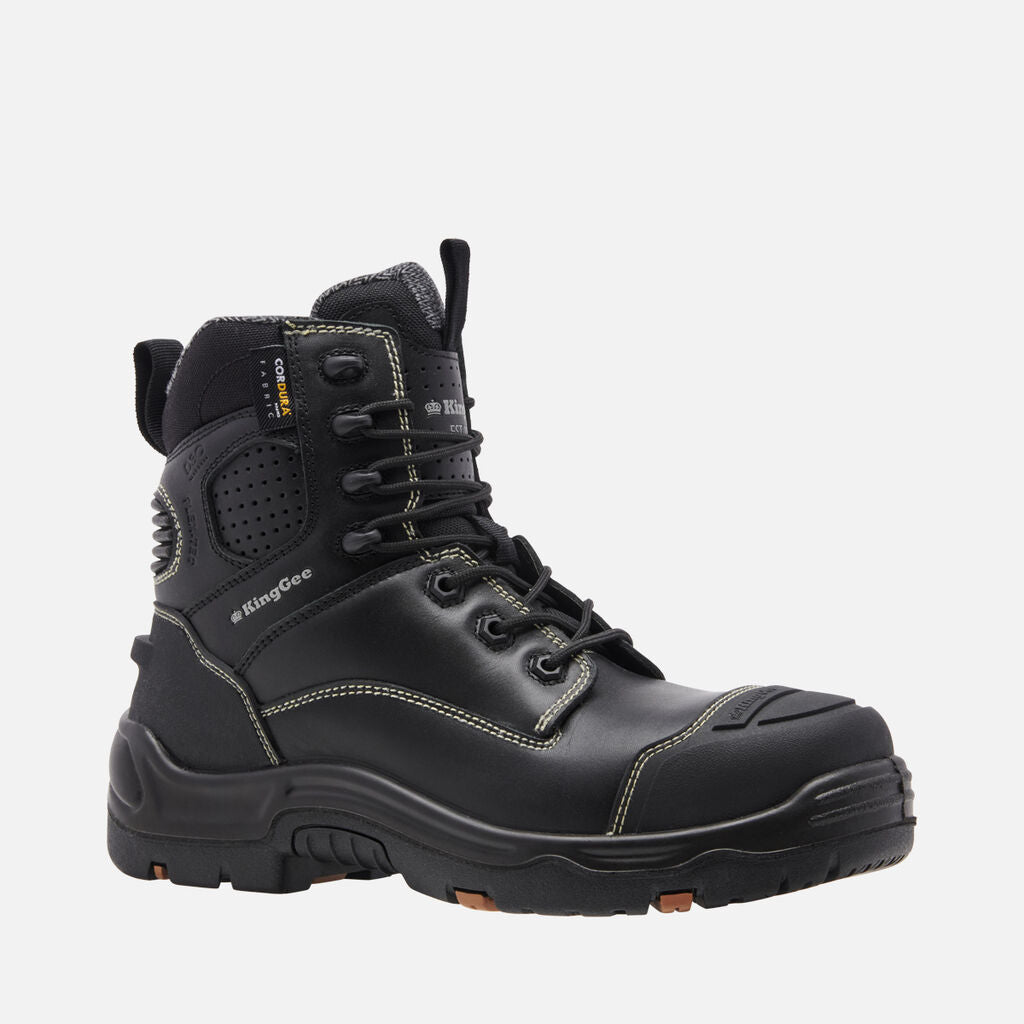 KingGee K27998 ONYX 6Z Puncture-Resistant Work Boot - Black