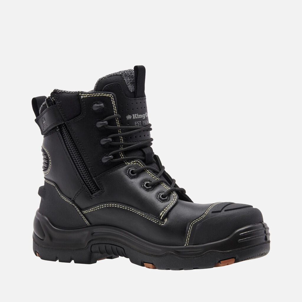 KingGee K27998 ONYX 6Z Puncture-Resistant Work Boot - Black