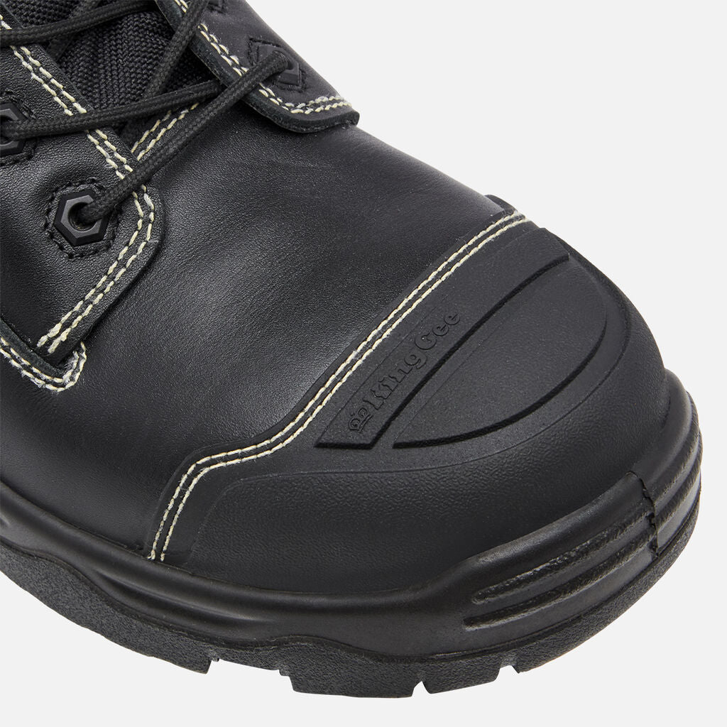 KingGee K28000 ONYX 6CZ Composite Toe Work Boot - Black