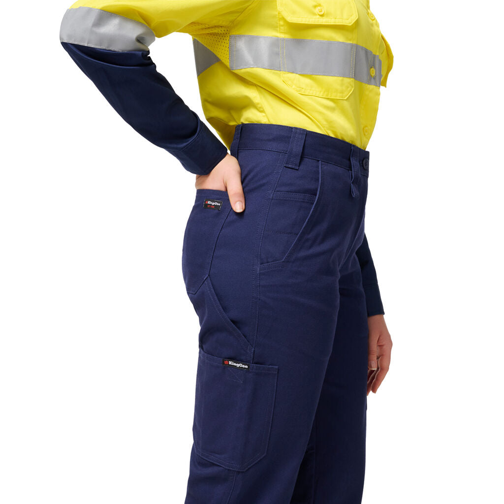 KingGee K43032 Women's Originals Cargo Pant-Navy