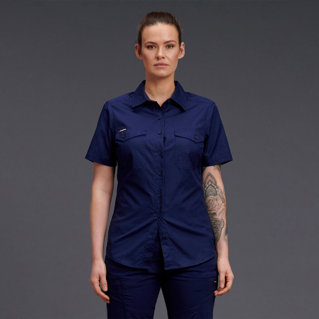 KingGee K44205 Ladies Workcool 2 Shirt S/S