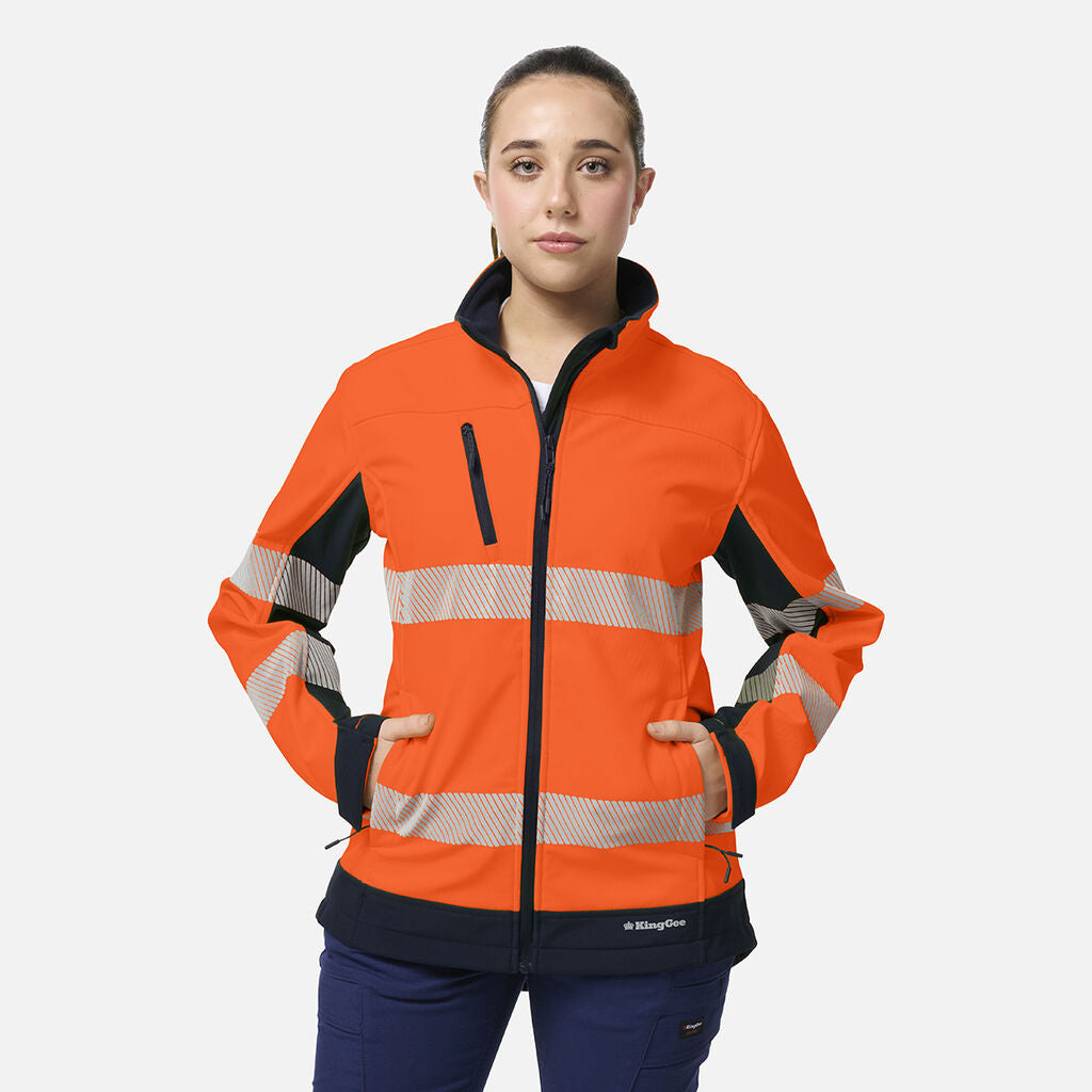 KingGee K45000 Women's Originals Softshell Segmented Tape Jacket
