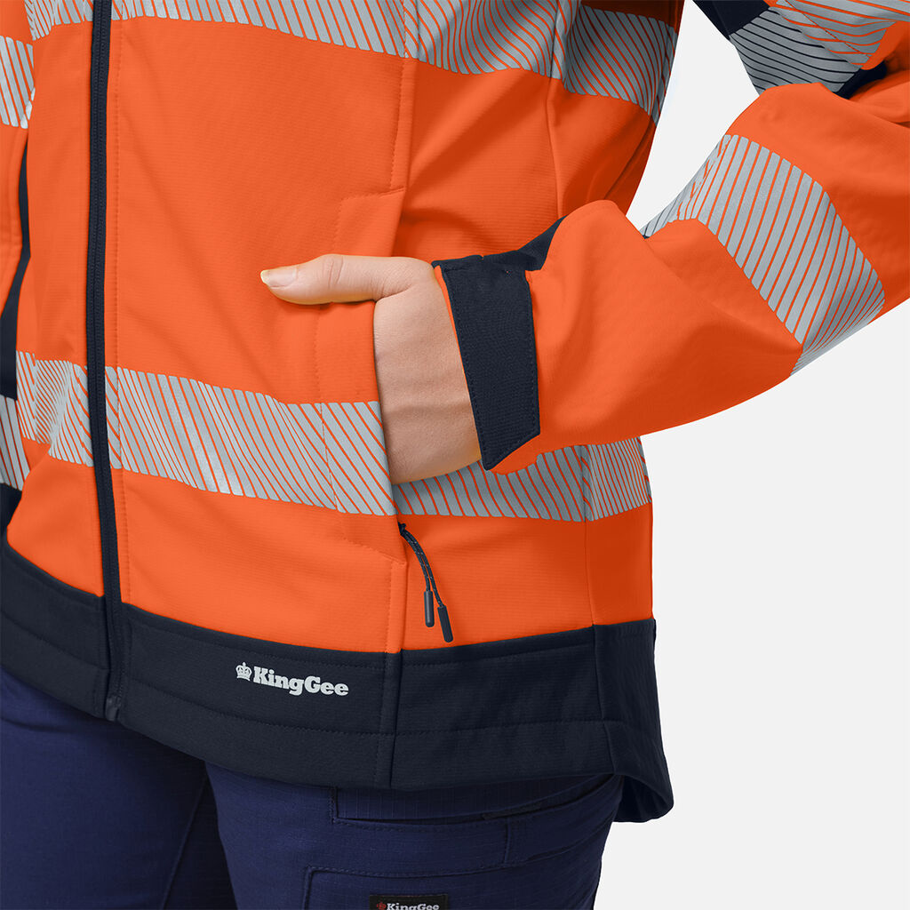 KingGee K45000 Women's Originals Softshell Segmented Tape Jacket