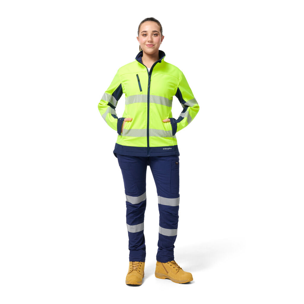 KingGee K45000 Women's Originals Softshell Segmented Tape Jacket