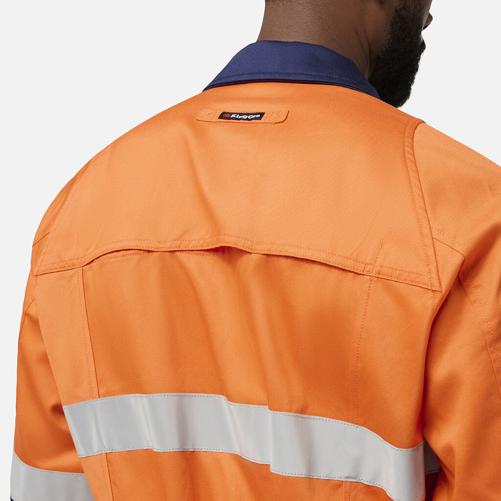 KingGee K51006 Originals Vented Spliced Hi-vis Overall
