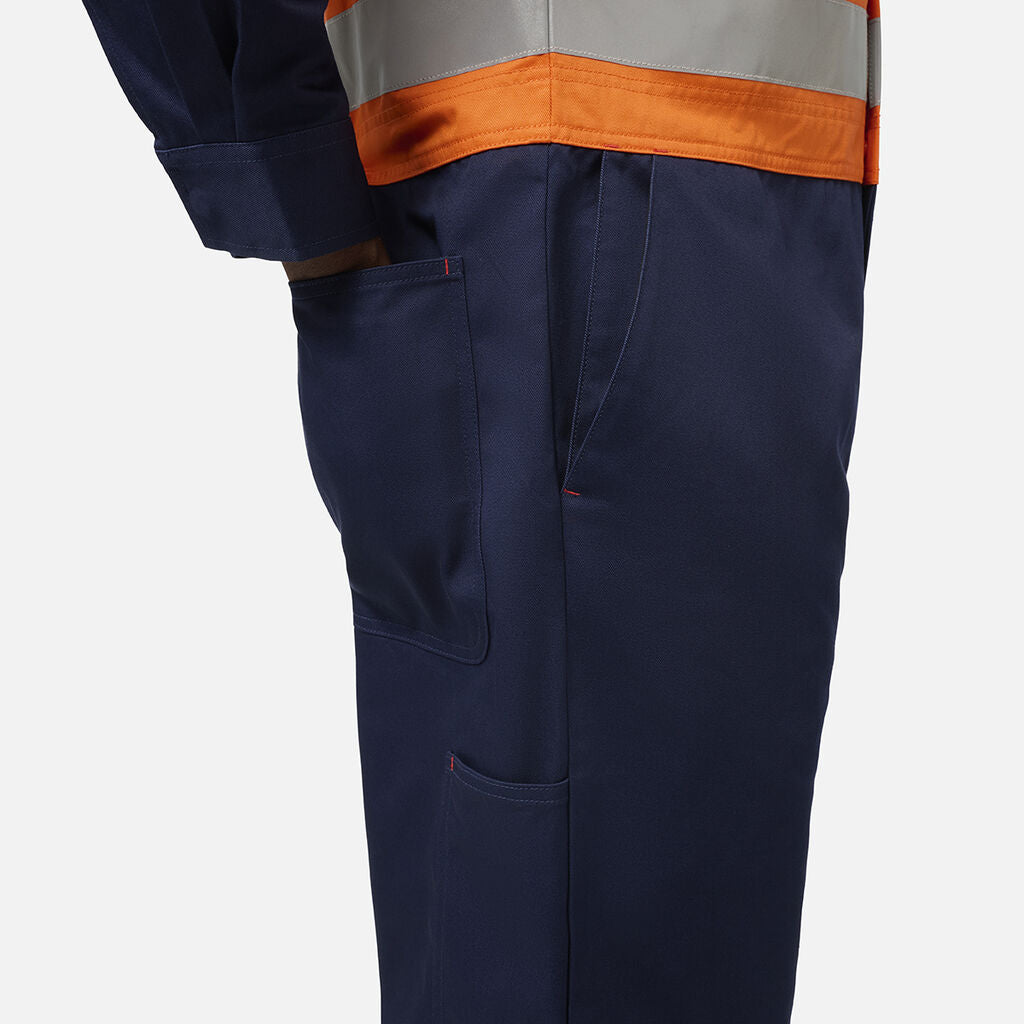 KingGee K51008 Originals Spliced Hi Vis Overall