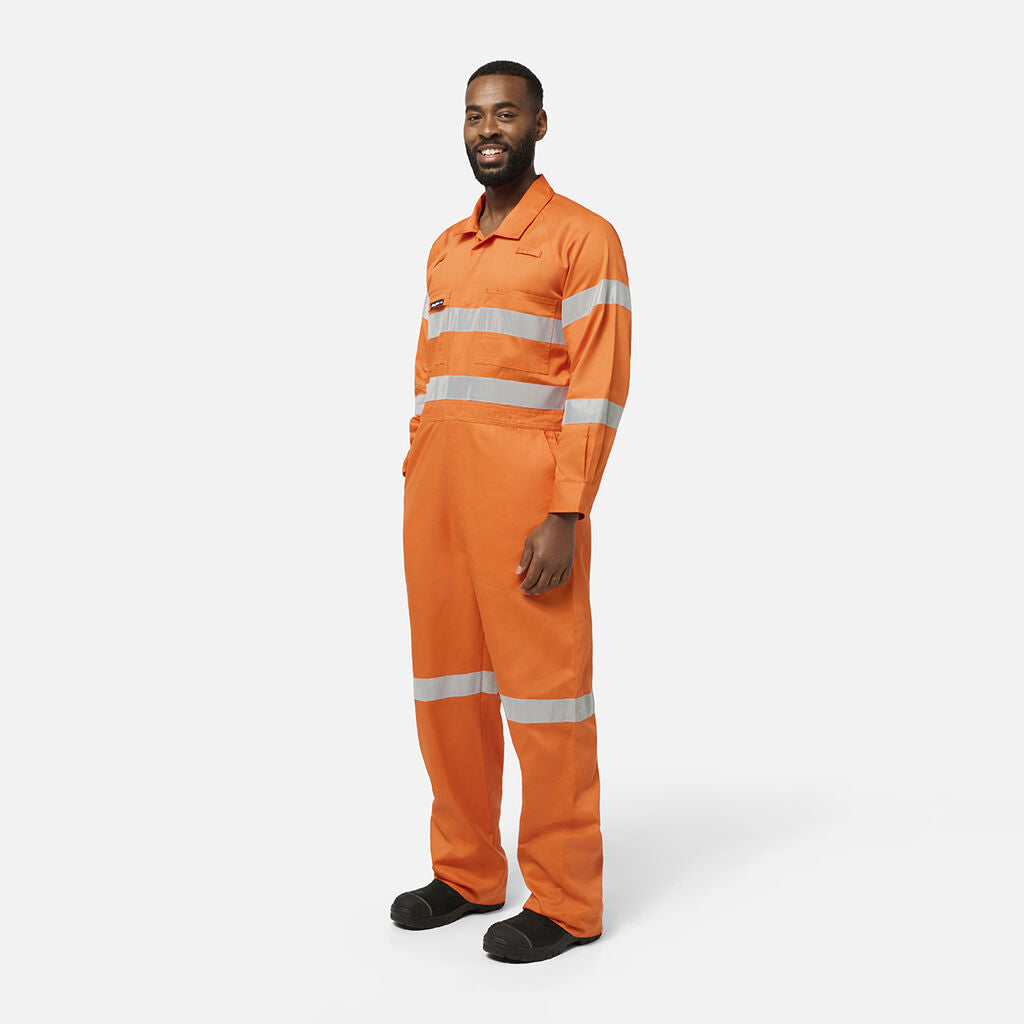 KingGee K51009 Originals Vented Hi-Vis Vented Overall-Orange
