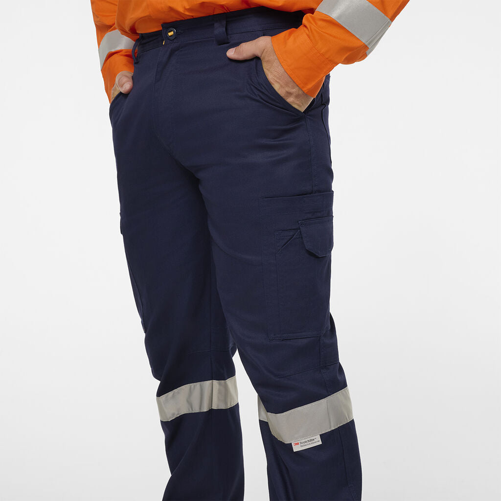KingGee K53009 Originals Lightweight Vented Cargo Taped Pant-Navy