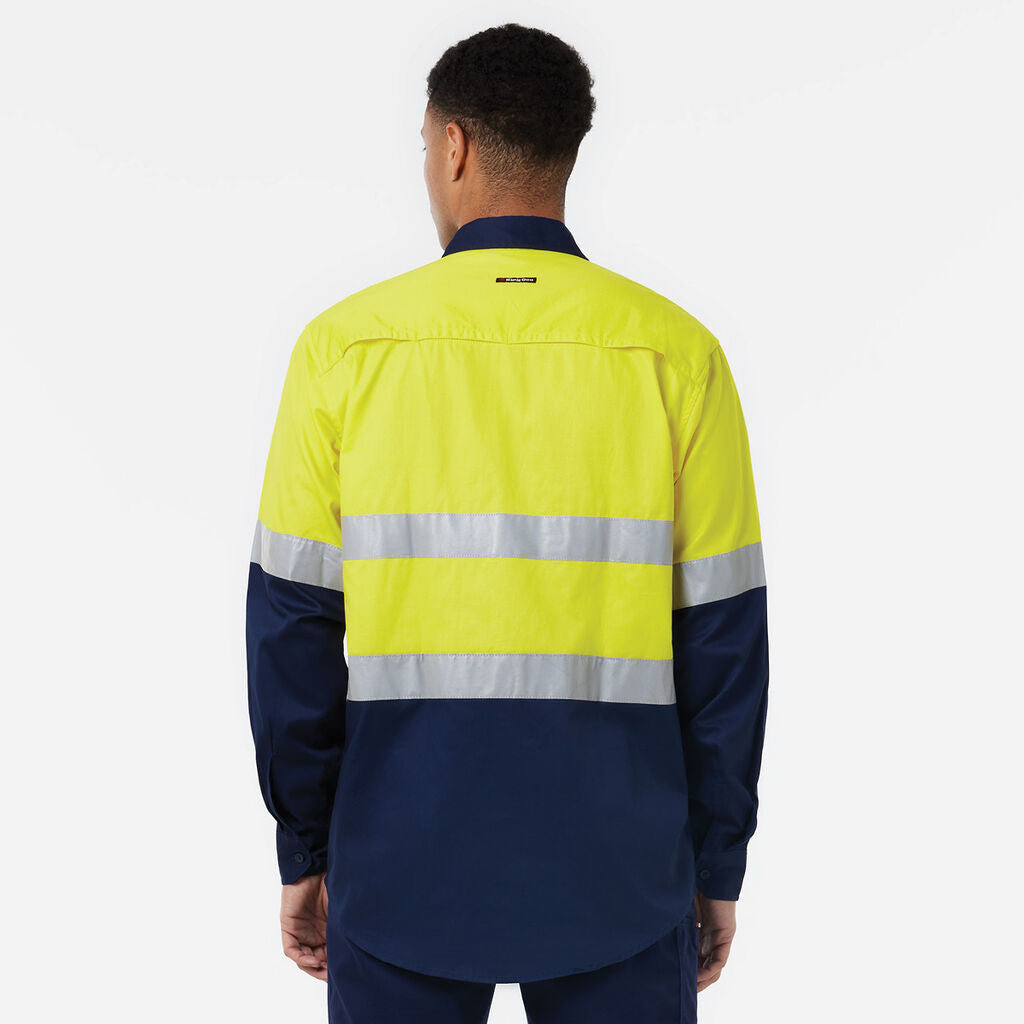 KingGee K54025 Originals Vented Drill Shirt Taped