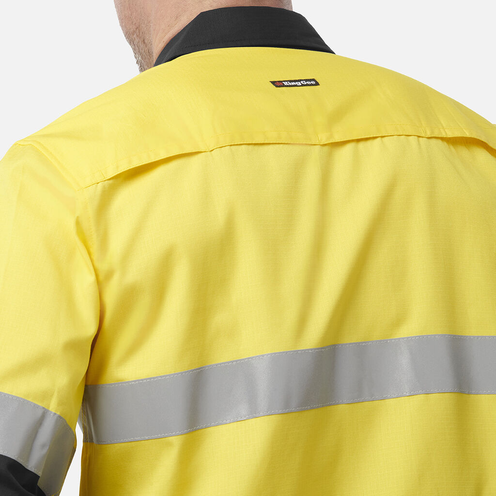 Kinggee K54913 Workcool Vented Spliced Shirt Taped Long Sleeve