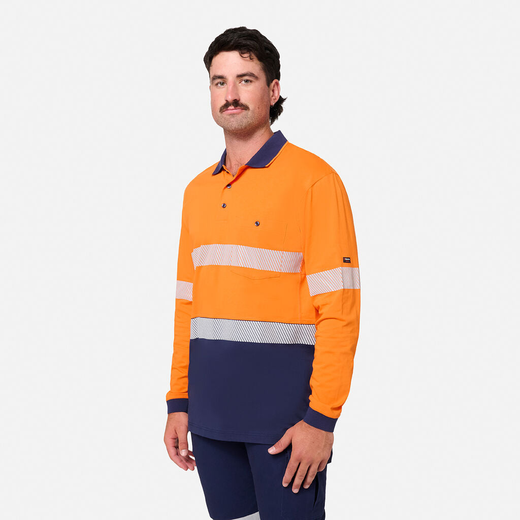 KingGee K54926 Originals Hi-Vis Spliced Cotton Polo