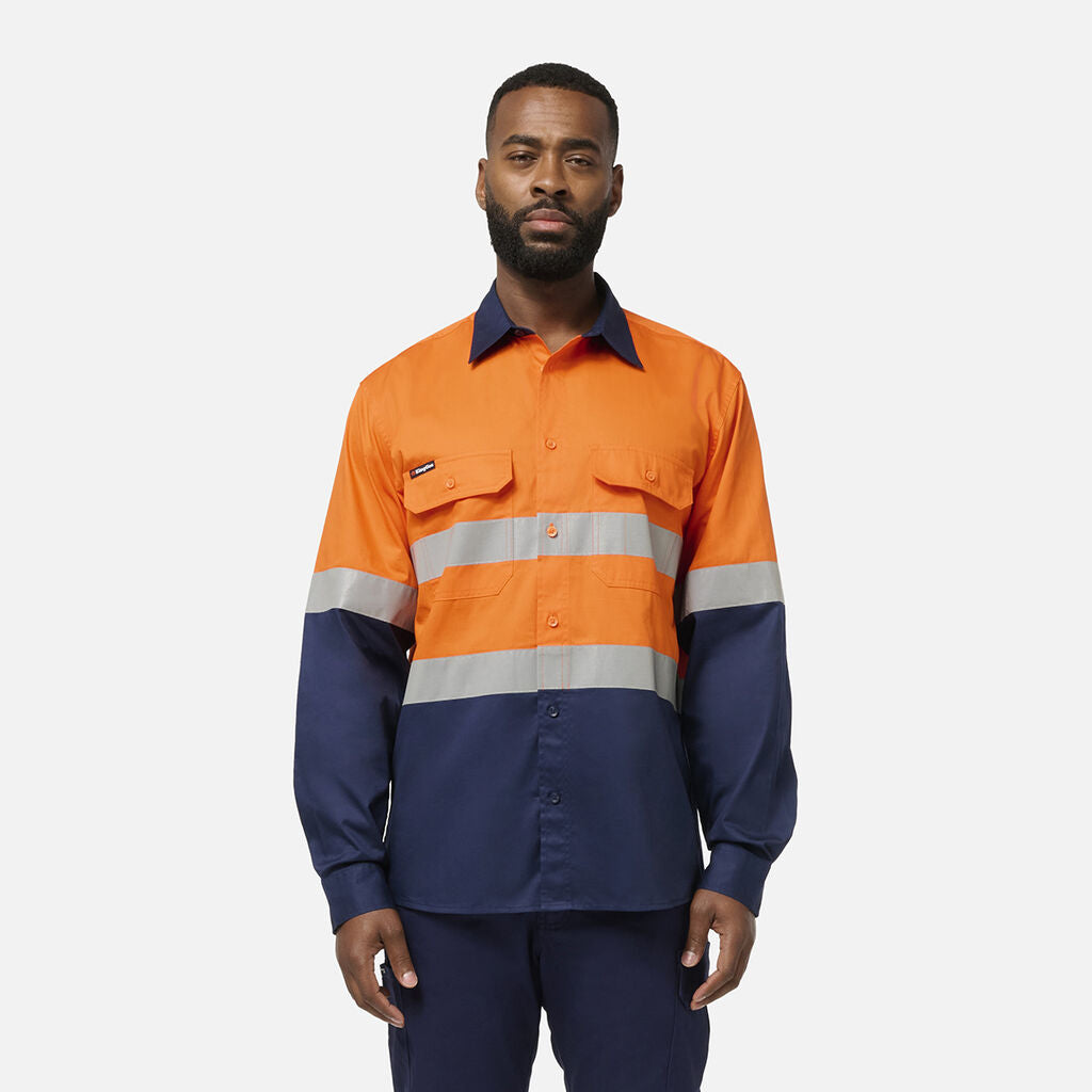 KingGee K54935 Originals Vented Spliced Drill Shirt