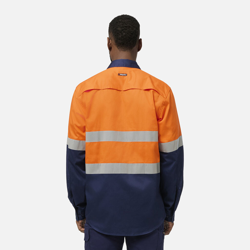 KingGee K54935 Originals Vented Spliced Drill Shirt