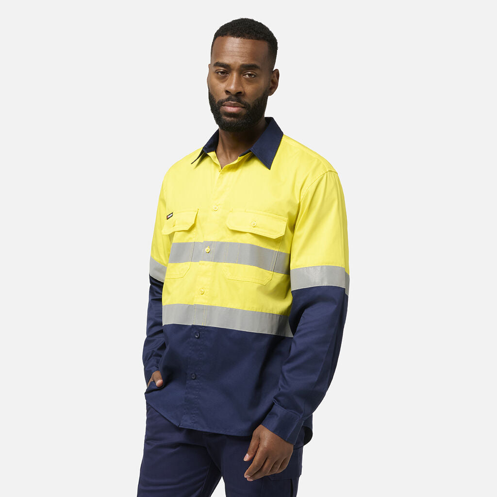 KingGee K54935 Originals Vented Spliced Drill Shirt
