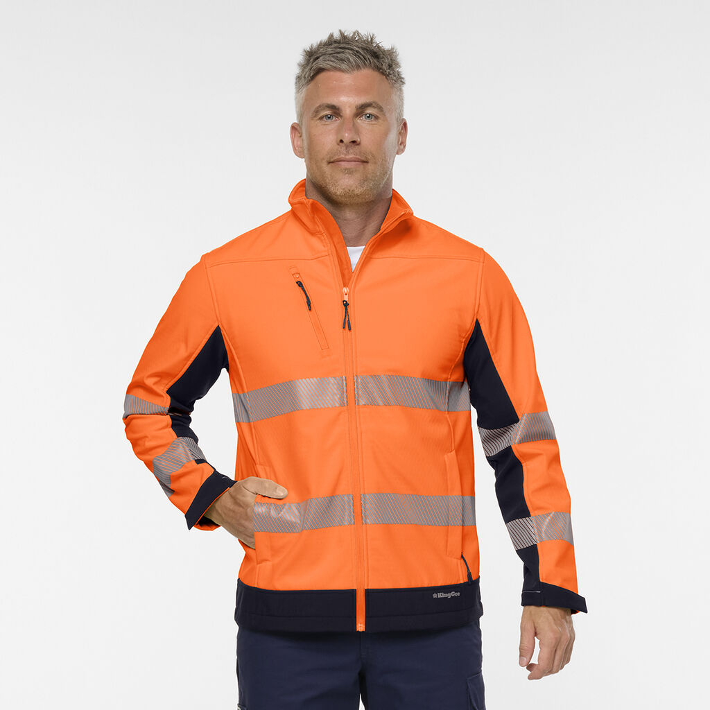 KingGee K55009 Originals Softshell Segmented Tape Jacket