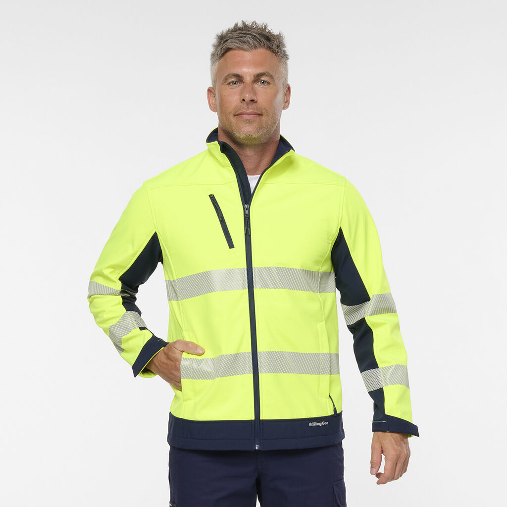 KingGee K55009 Originals Softshell Segmented Tape Jacket