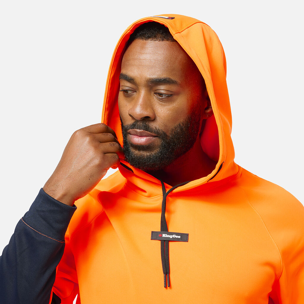 KingGee K55012 Originals Hi Vis Water Repellent Hoodie
