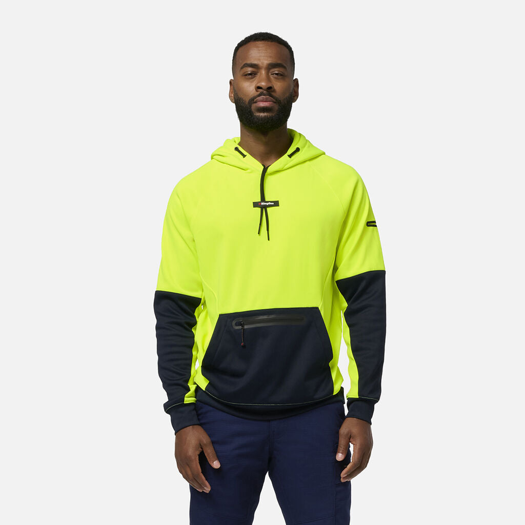 KingGee K55012 Originals Hi Vis Water Repellent Hoodie