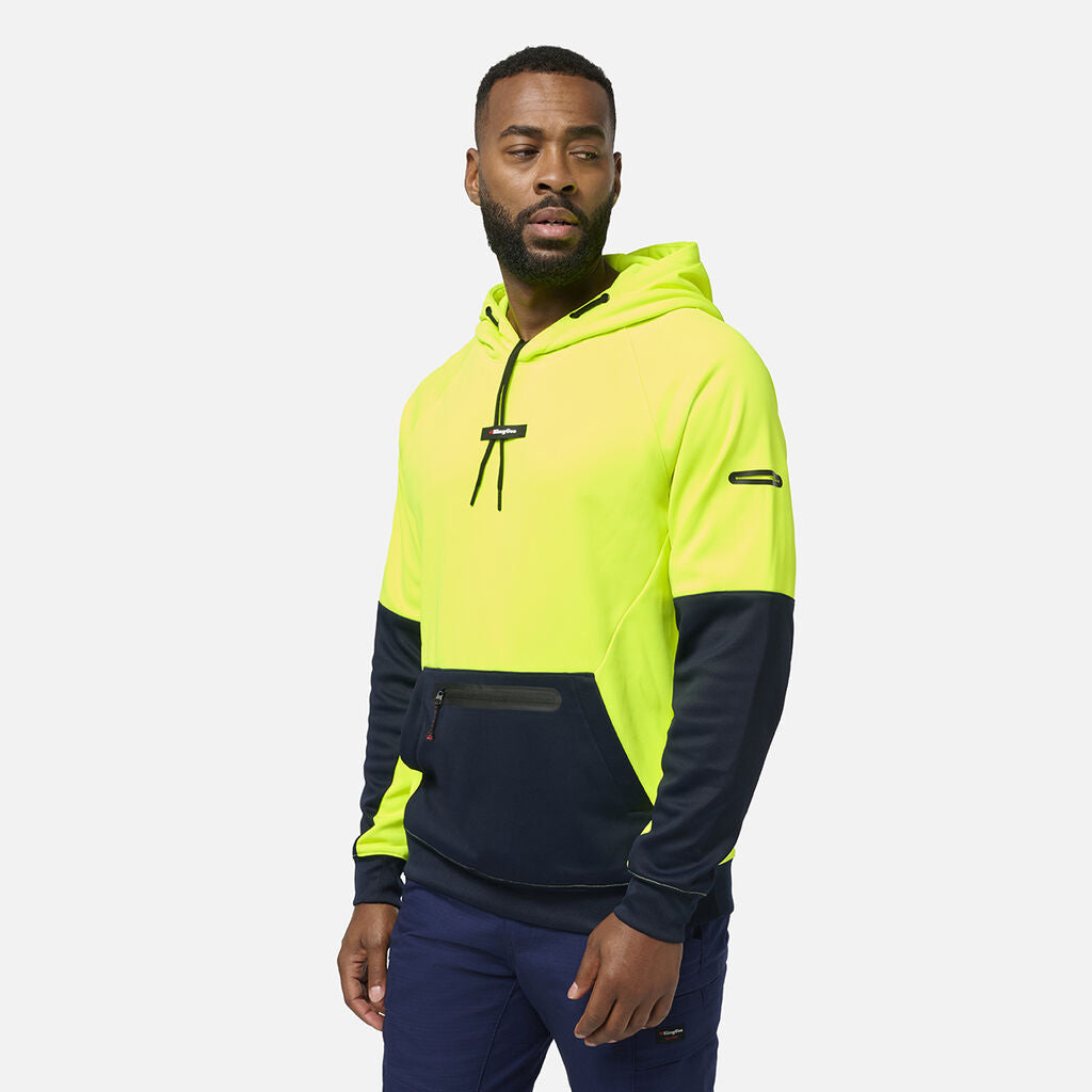 KingGee K55012 Originals Hi Vis Water Repellent Hoodie