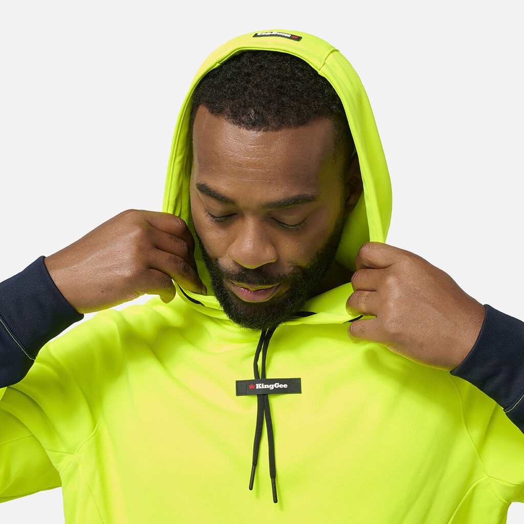 KingGee K55012 Originals Hi Vis Water Repellent Hoodie
