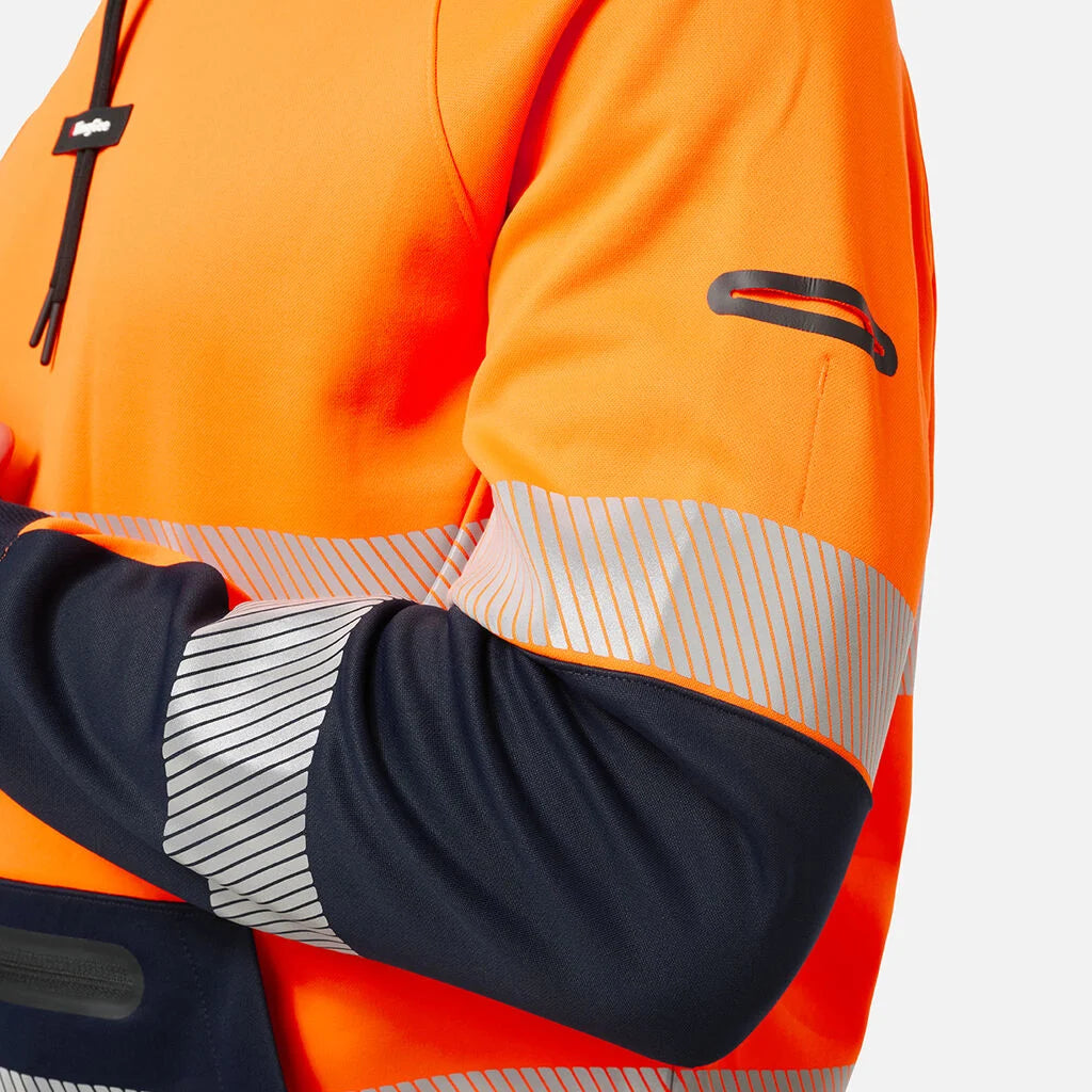 KingGee K55013 Originals Hi Vis Reflective Water Repellant Hoodie