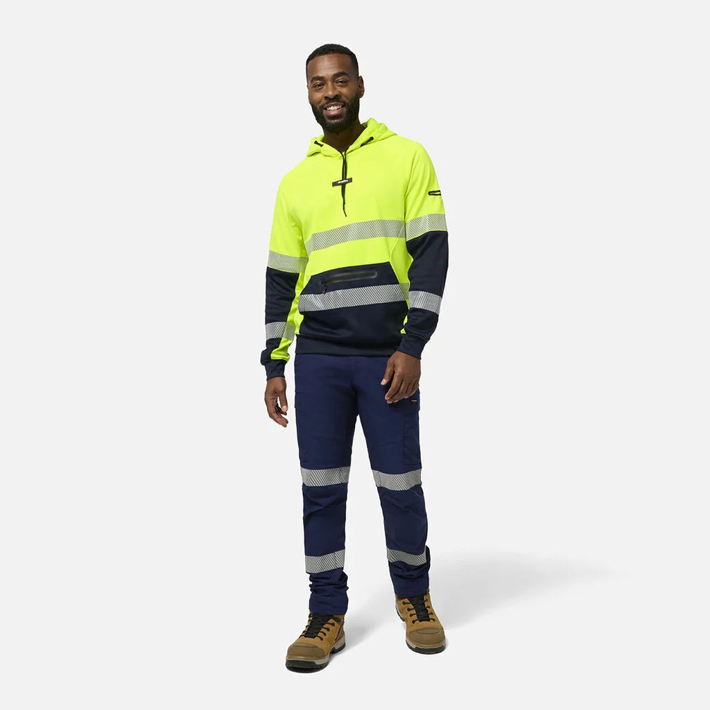 KingGee K55013 Originals Hi Vis Reflective Water Repellant Hoodie